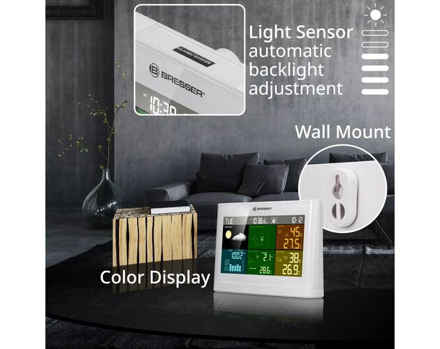 BRESSER 5-in-1 Comfort Weather Station with Colour Display, image-3