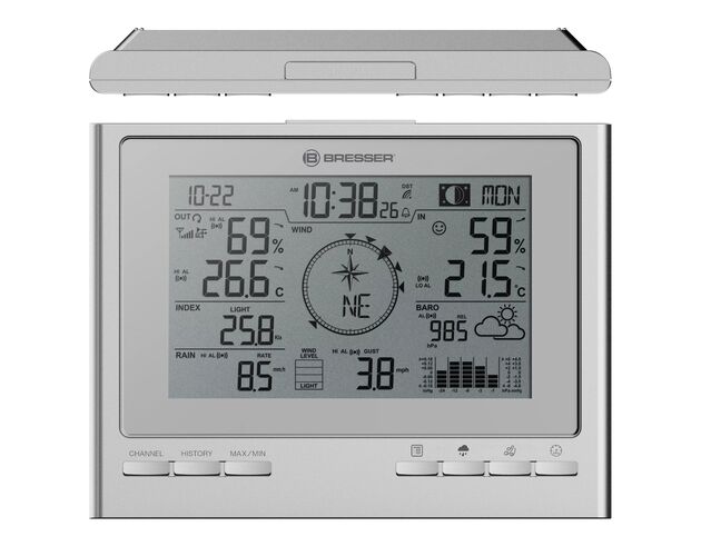 BRESSER Additional / Spare Base Station for Weather Station 7003100, image-3