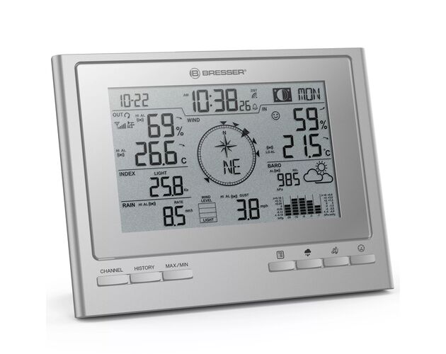 BRESSER Additional / Spare Base Station for Weather Station 7003100, image-4