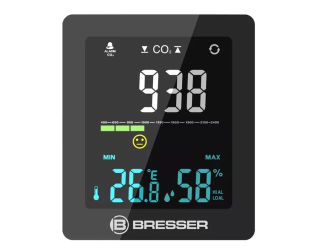 BRESSER CO² Air Quality Monitor Smile, image-3