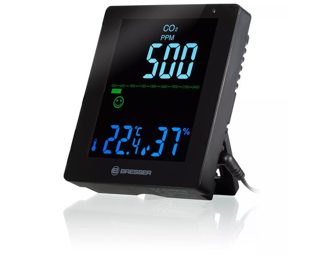 BRESSER CO² Air Quality Monitor Smile