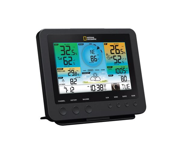 Farebná meteorologická stanica NATIONAL GEOGRAPHIC Wi-Fi so senzorom 7 v 1, image-2