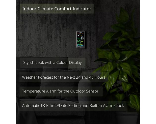 RC meteostanica Bresser Neomeo V – antracit, image-7