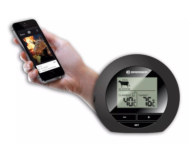 BRESSER Bluetooth BBQ Thermometer BT4, image-4