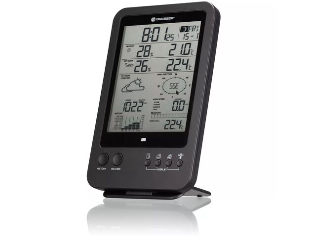 Meteorologická stanica BRESSER 5 v 1 s prídavnou základňovou stanicou, image-6