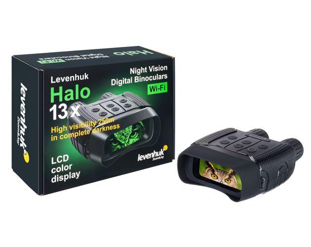 Digitálny binokulár s nočným videním Levenhuk Halo 13X Wi-Fi, image-2