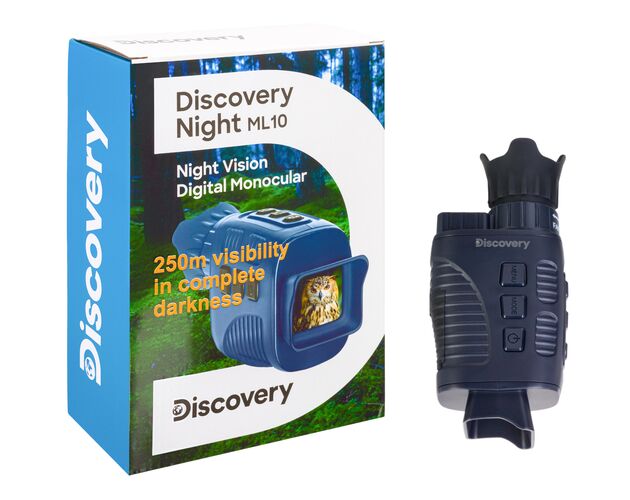 Digitálny monokulár s nočným videním Discovery Night ML10 s stativom, image-2