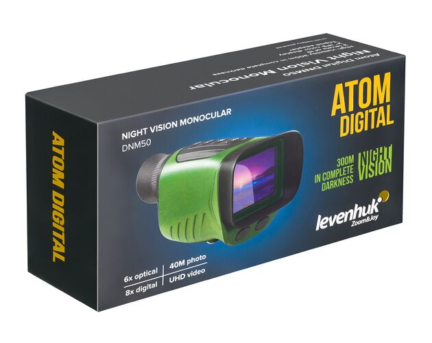 Monokulárny ďalekohľad Levenhuk Atom Digital DNM50 s nočným videním, image-11
