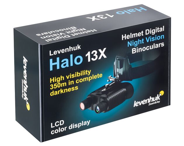Digitálny ďalekohľad Levenhuk Halo 13X na prilbu s nočným videním, image-12
