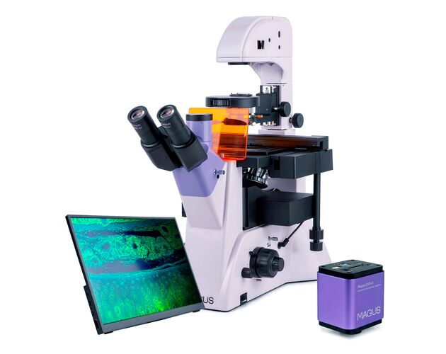 MAGUS Lum VD500L LCD Fluorescenčný digitálny invertovaný mikroskop
