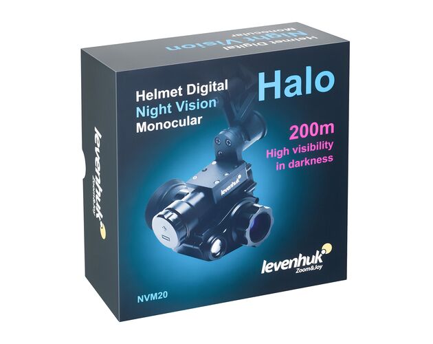 Digitálny monokulár s nočným videním Levenhuk Halo NVM20 Helmet, image-16