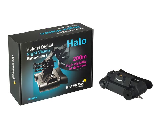 Digitálny binokulár s nočným videním Levenhuk Halo NVB10 Helmet, image-2