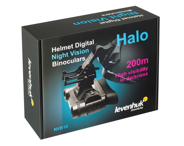 Digitálny binokulár s nočným videním Levenhuk Halo NVB10 Helmet, image-17