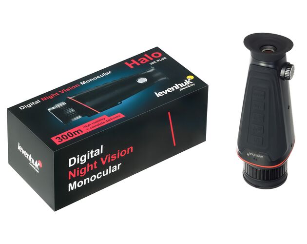 Digitálny monokulár Levenhuk Halo 20X PLUS s nočným videním, image-2