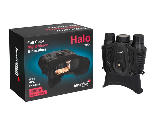 Digitálny binokulár s nočným videním Levenhuk Halo 50XN GPS, image-2