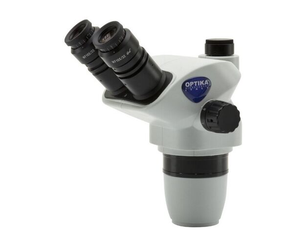Optika Stereohlava SZX-TA, trinokulárna, 6,5×–55×, pracovná vzdialenosť 110 mm, Ø23 mm