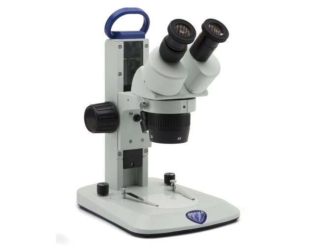 Optika Stereomikroskop SLX-1, dopadajúce a prechádzajúce svetlo, 20×–40×, LED, binokulárny