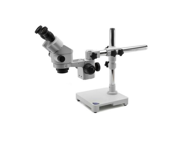 Optika Zoom-stereomikroskop SLX-4, binokulárny, 7×–45×, FN 21, pracovná vzdialenosť 100 mm