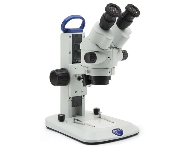 Optika Zoom-stereomikroskop SLX-2, dopadajúce a prechádzajúce svetlo, zoom, 7×–45×, LED, binokulárny
