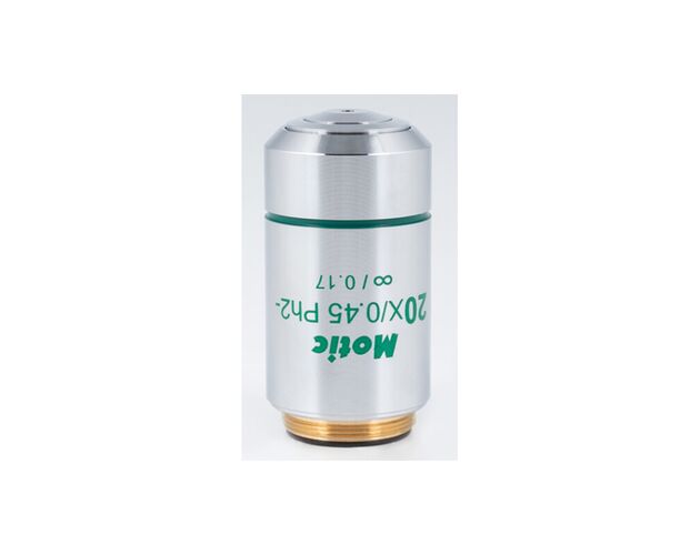 Motic CCIS Plan achromat. Phasenobjektiv neg. EC-H PLph 20x/0.45 (AA=0.9mm)