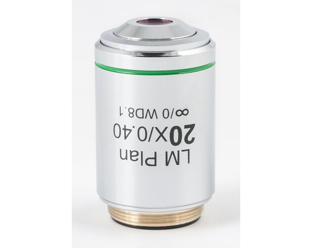Motic Objektiv, CCIS achromat. LM PL 20x/0.4 (AA=8.1mm)