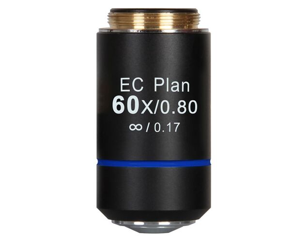 Motic Objektiv EC PL, CCIS, plan, achro, 60x/0.80, S, w.d. 0.35mm