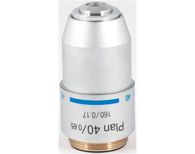 Motic Objektiv PL plan, achro, 40x/0.65, S, w.d. 0.4 mm