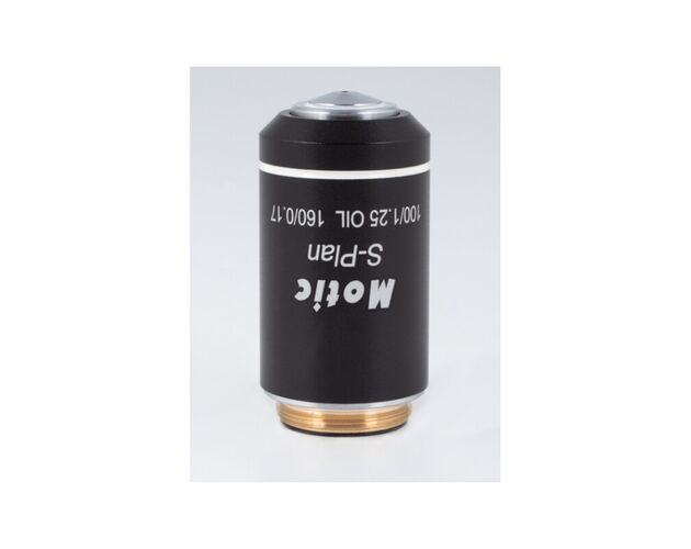 Motic Objektiv S-Plan Objektiv SP100X/1.25/S-Öl (AA=0.165mm)