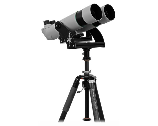 Omegon Brightsky 26x82 45° Binokulárny ďalekohľad s vidlicovou montážou Neptune a statívom
