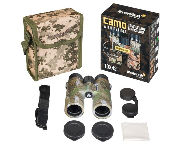 ĎalekohľadLevenhuk Camo Grass 10x42 so zameriavačom, Farba: Grass, image-5