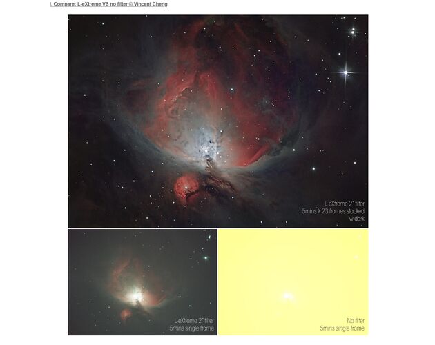 Filter EXPLORE SCIENTIFIC OPTOLONG 2" L-eXtreme Deep-Sky Light Pollution, image-3