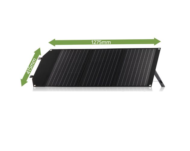 Prenosná solárna nabíjačka BRESSER 60 W s USB a DC výstupom, image-6