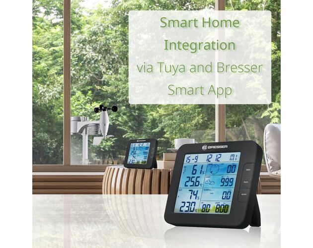 Smart Home 7-v-1 meteorologická stanica BRESSER Tuya ClimateConnect, image-6