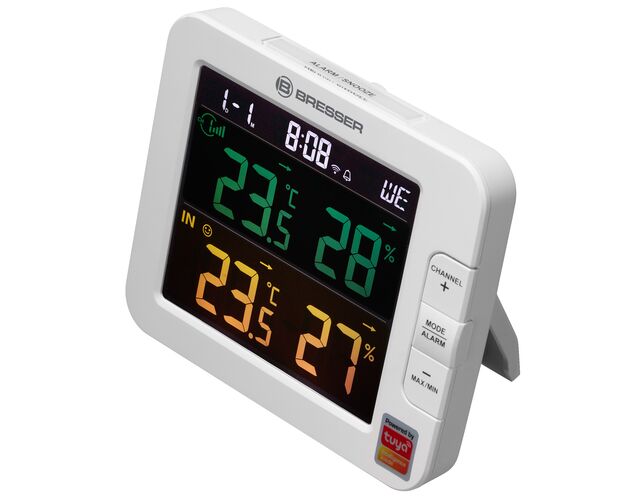 Smart Home termo-hygrometer BRESSER 7-kanálový Tuya, image-2