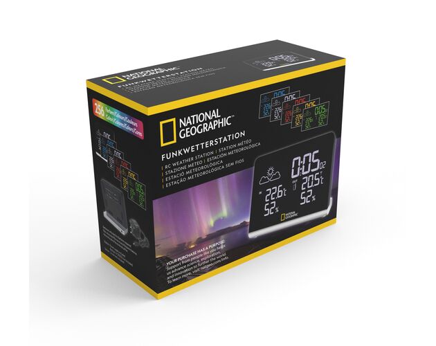 Meteostanica NATIONAL GEOGRAPHIC Multi-Colour s farebným displejom, image-6