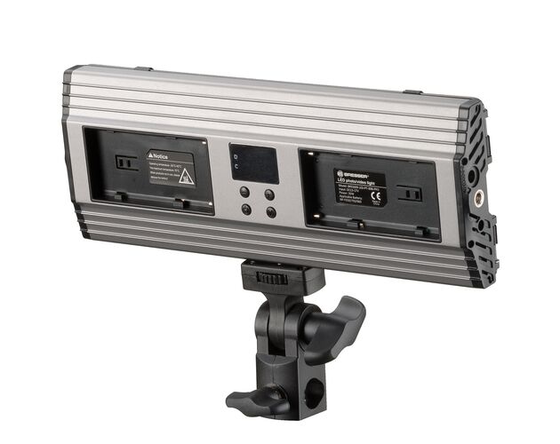 LED videolight Sada BRESSER PT 30B-II Bi-Color s klapkami, batériami, zdrojom, diaľkovým ovládaním a taškou, image-4