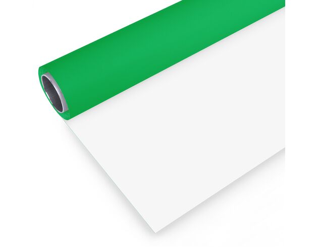 Vinylové pozadie BRESSER 2,72 × 6 m – zelené/biele