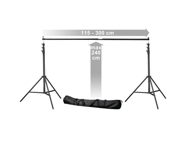 Pozadie BRESSER BR-D24 so systémom 2,5 × 3 m – sivé, image-5
