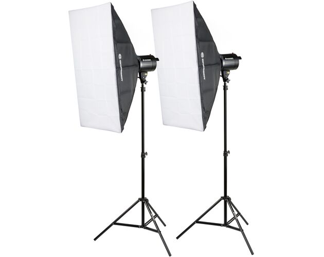 Studiový bleskový set BRESSER BRM-300AM 2 × 300 W, image-2