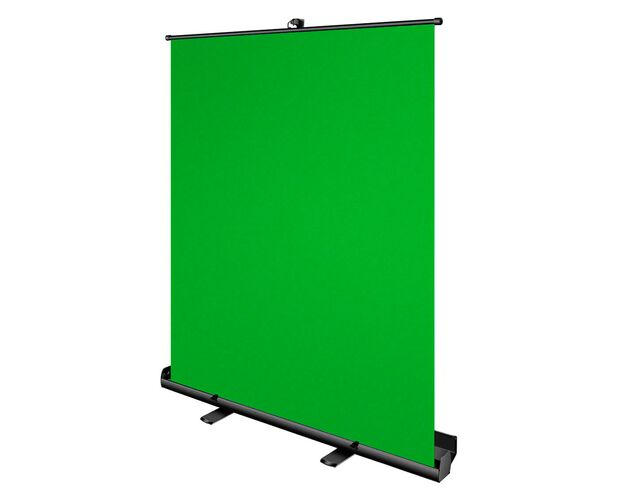 Prenosný roll-up pozadie BRESSER 147 × 190 cm – zelené