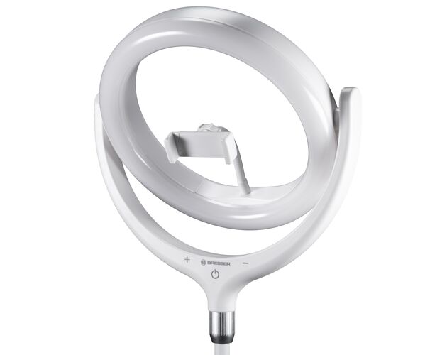 LED kruhové svetlo BRESSER BR-RL 10B so statívom a USB, image-6