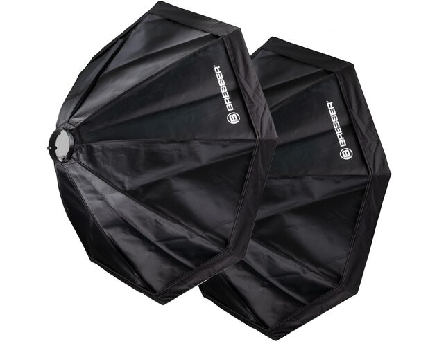 LED Sada BRESSER BR-80SL COB 80 W Dual Kit so softboxmi, image-6
