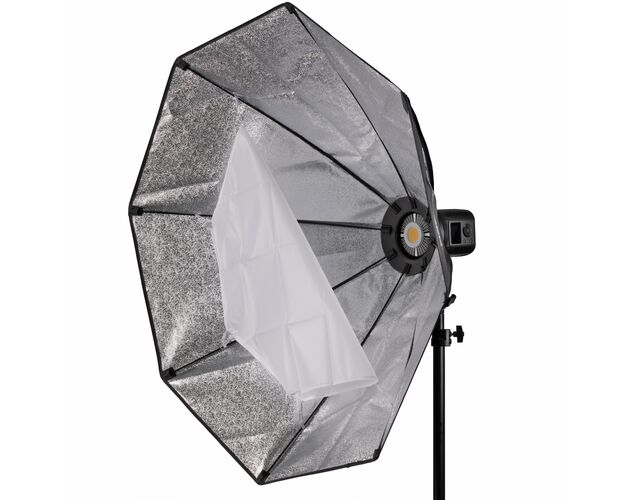 LED Sada BRESSER BR-80SL COB 80 W Dual Kit so softboxmi, image-2
