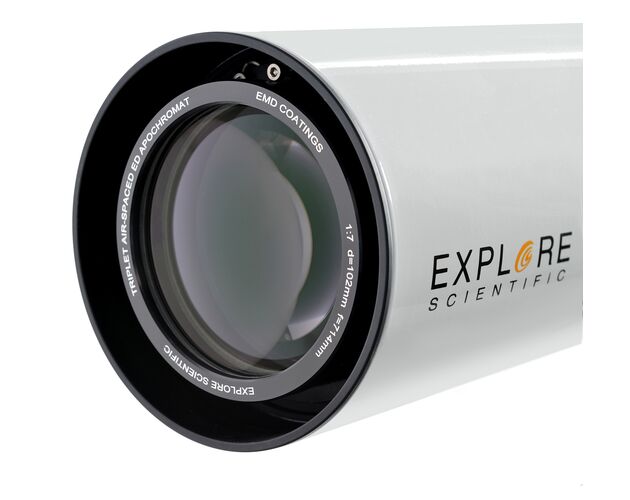 EXPLORE SCIENTIFIC ED APO 102mm f/7 FCD-100 Alu HEX – apochromatický refraktor, image-2