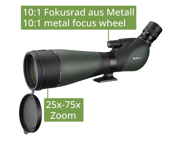 Spektív BRESSER Pirsch 25–75×100 Gen. II – DeLuxe 10:1 fokus, image-4