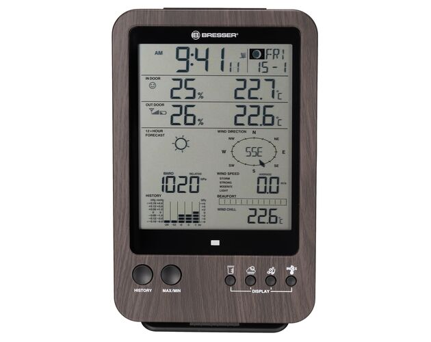 Meteorologická stanica BRESSER WTW 5-v-1 v drevenom dizajne, image-4