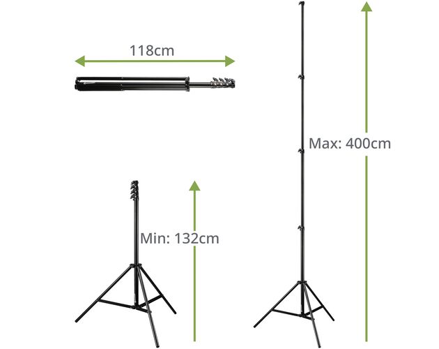 Studiový stojan BRESSER BR-TP400R 400 cm, image-4