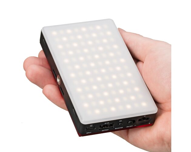 Vreckové LED svetlo BRESSER 9 W Bi-Color pre mobil a foto, image-4