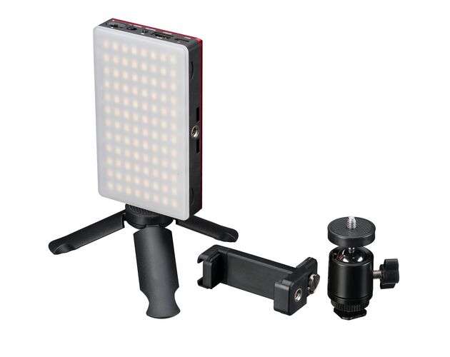 Vreckové LED svetlo BRESSER 9 W Bi-Color pre mobil a foto, image-5