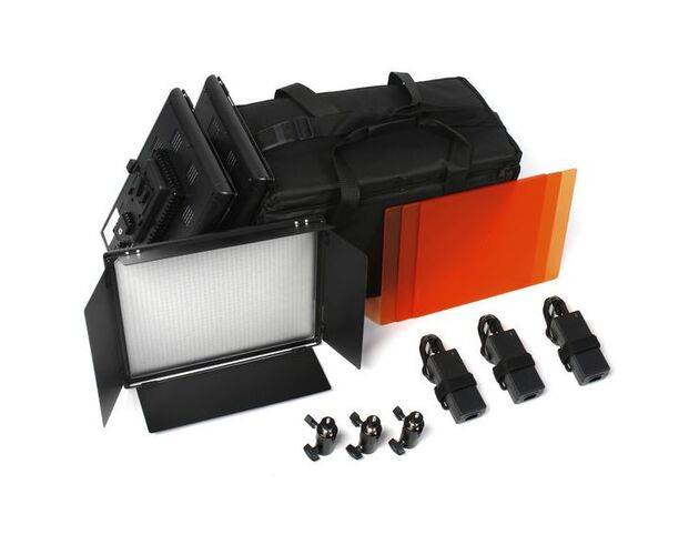 LED sada BRESSER SH-1200 (3× LED + 3× statív), image-9